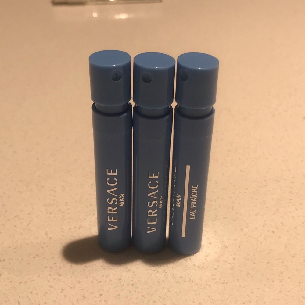 Versace samples trio